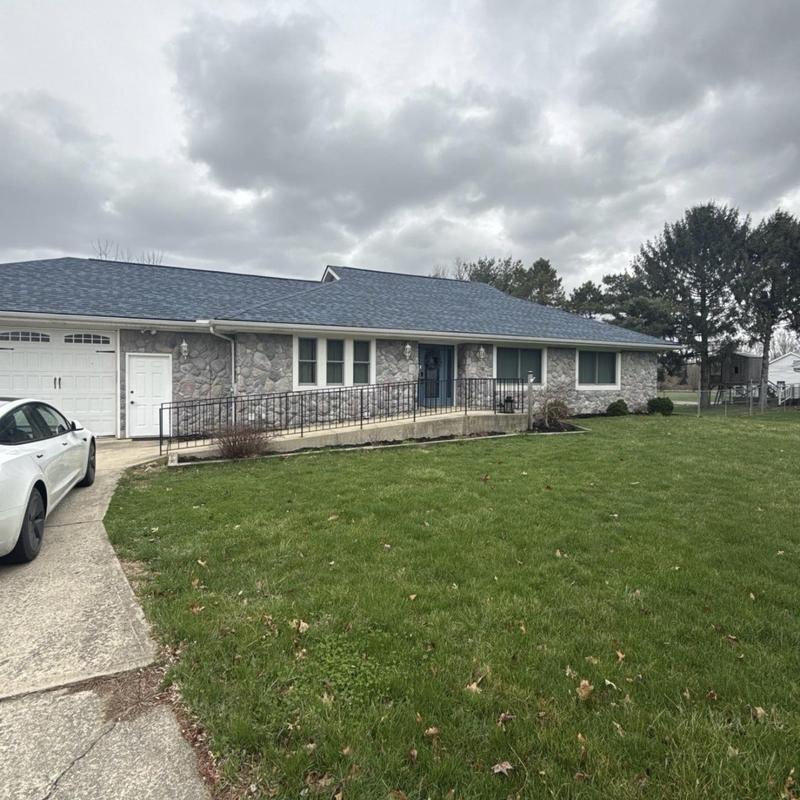 Roof flashing inspection on residential home Roof flashing inspection on residential home