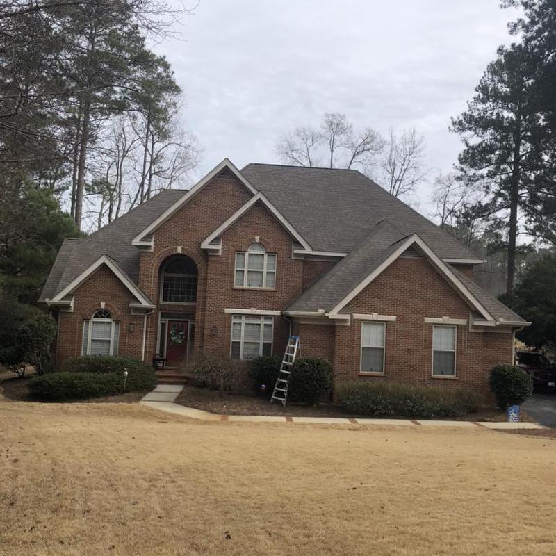Owens Corning Oakridge Driftwood shingle roof installation