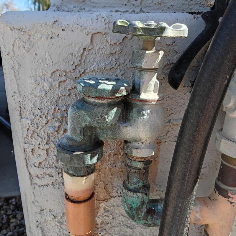 Sprinkler vacuum breaker installation on irrigation line