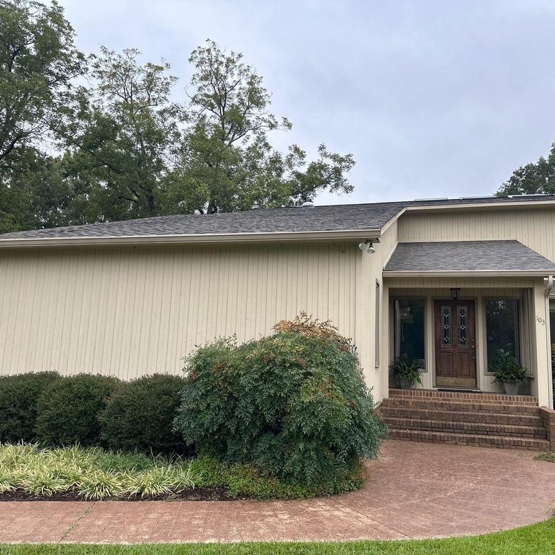 Owens Corning Duration Driftwood shingle roof installation Owens Corning Duration Driftwood shingle roof installation