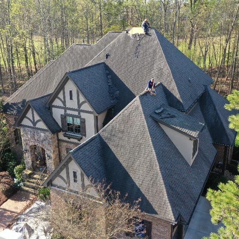 Certainteed Presidential Weatherwood shingle roof installation Certainteed Presidential Weatherwood shingle roof installation