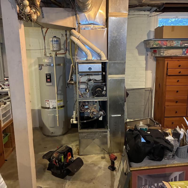 95% high efficiency gas furnace with tools nearby 95% high efficiency gas furnace with tools nearby