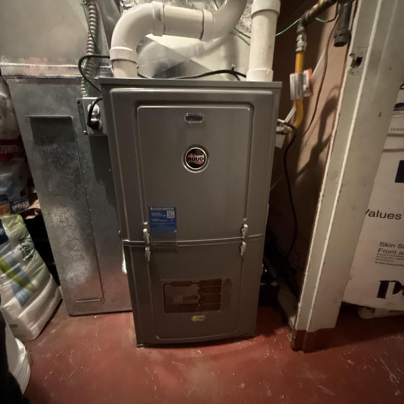 Ruud 80% two-stage variable speed gas furnace installation Ruud 80% two-stage variable speed gas furnace installation