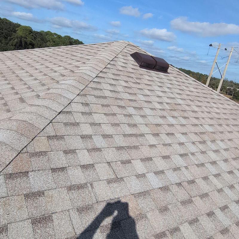 Atlas Pinnacle Pristine Tan Mist architectural roof shingles