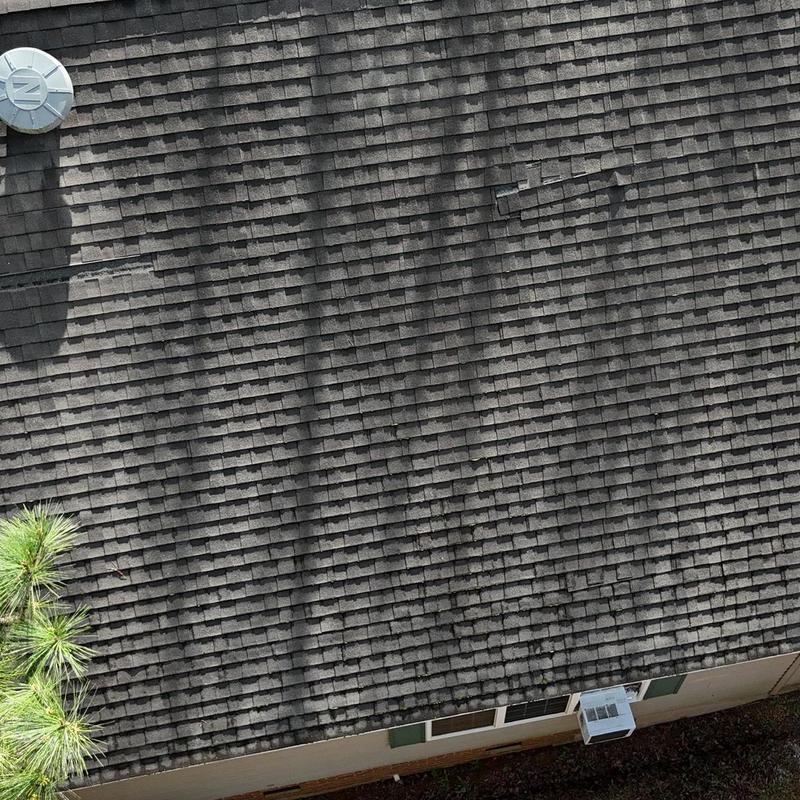 Owens Corning Duration shingle roof with satellite dish