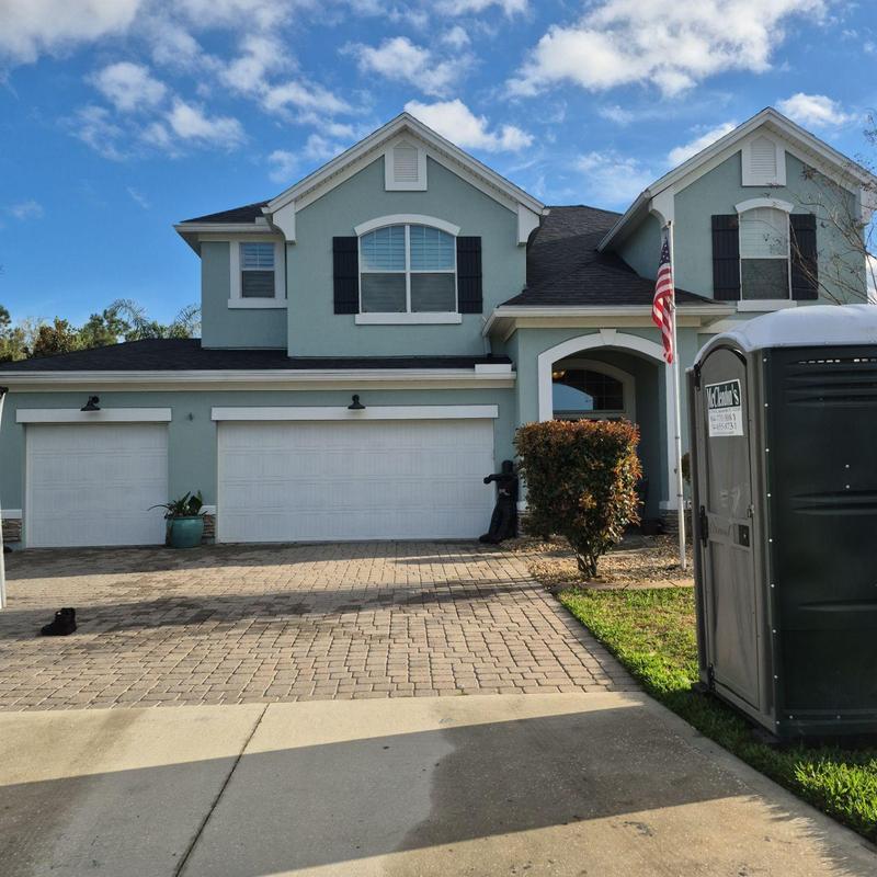 Owens Corning roof on two-story house exterior