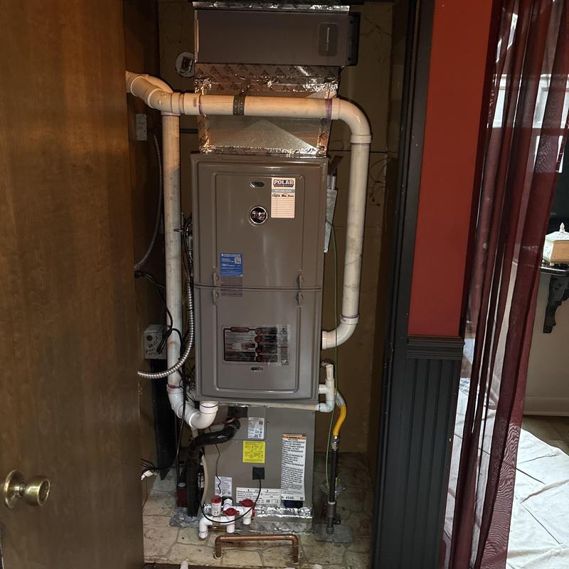 Ruud 96% two stage variable speed furnace installation Ruud 96% two stage variable speed furnace installation