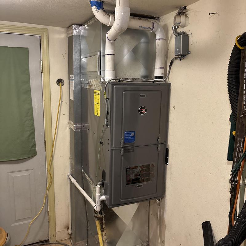 Ruud 96% two-stage variable speed gas furnace installation Ruud 96% two-stage variable speed gas furnace installation