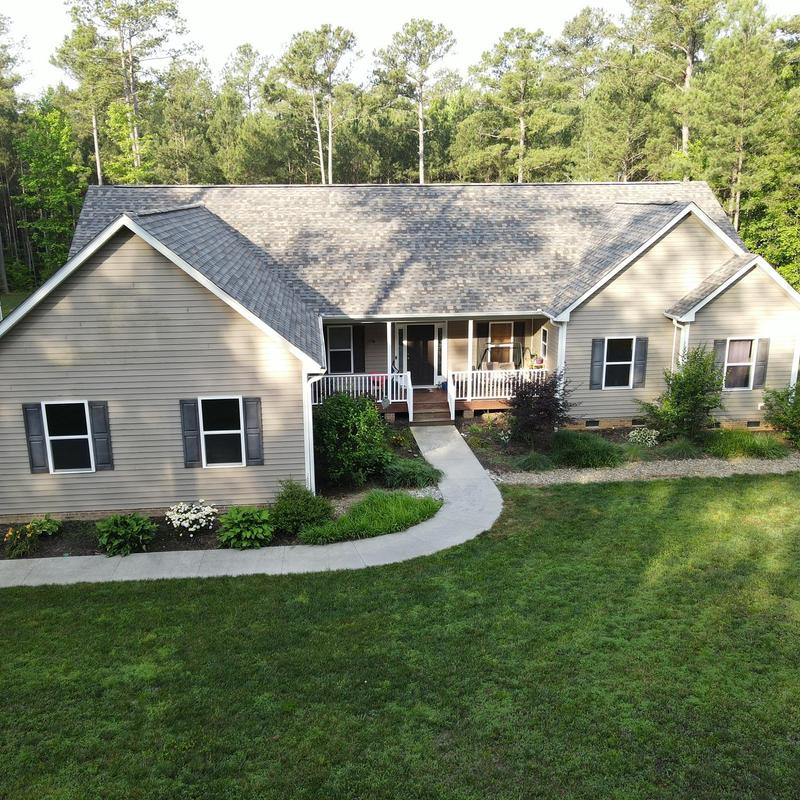 IKO Dynasty Cornerstone shingles on residential roof