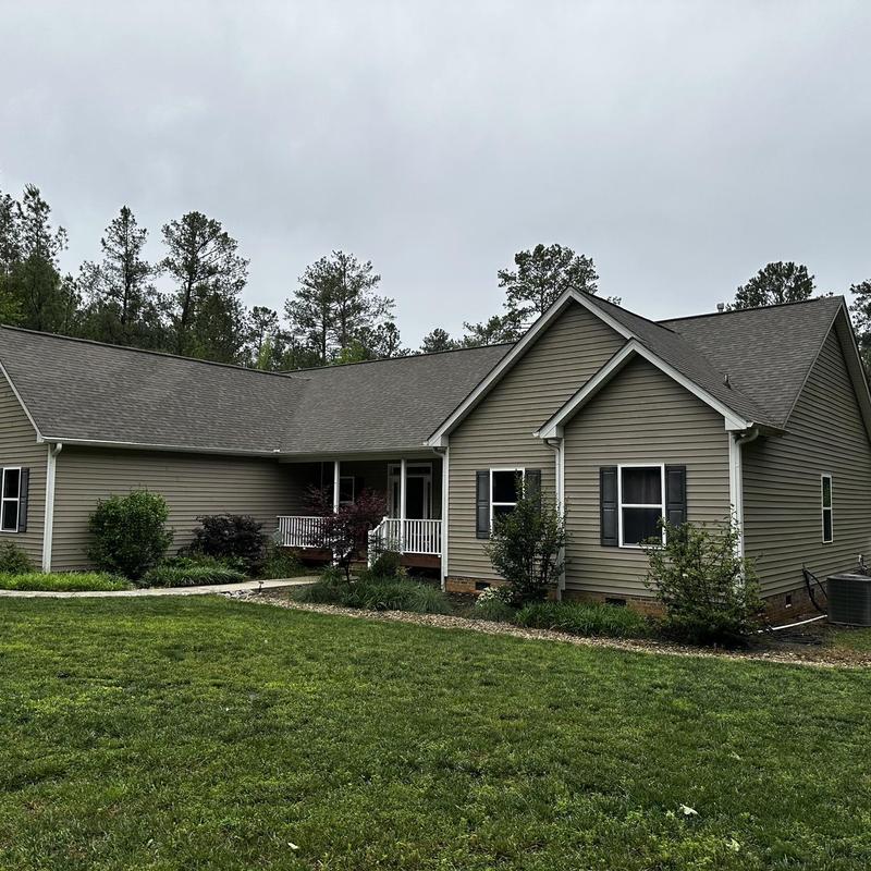 IKO Dynasty Cornerstone shingles on residential roof