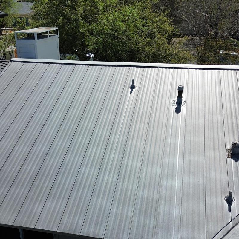 1.5 Standing seam metal roof inspection in Austin, TX 1.5 Standing seam metal roof inspection in Austin, TX