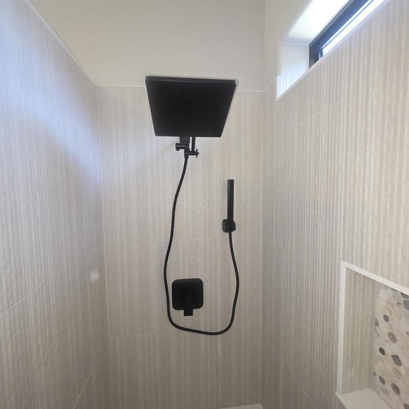 Moen black shower valve cartridge and trim installation