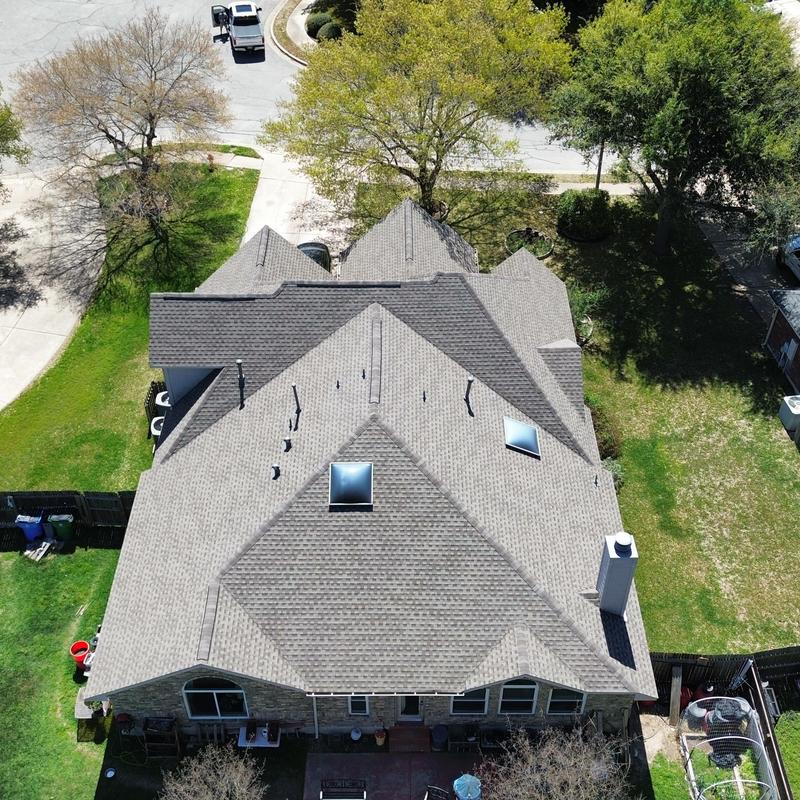 30-year Weatherwood GAF HDZ roof with ridge vents 30-year Weatherwood GAF HDZ roof with ridge vents