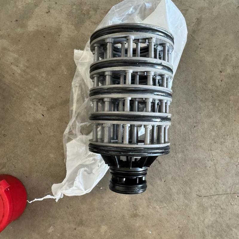 Seal stack kit for water softener system on floor