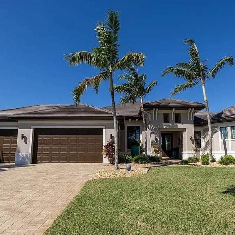 Concrete tile roof with foamdown system in Cape Coral
