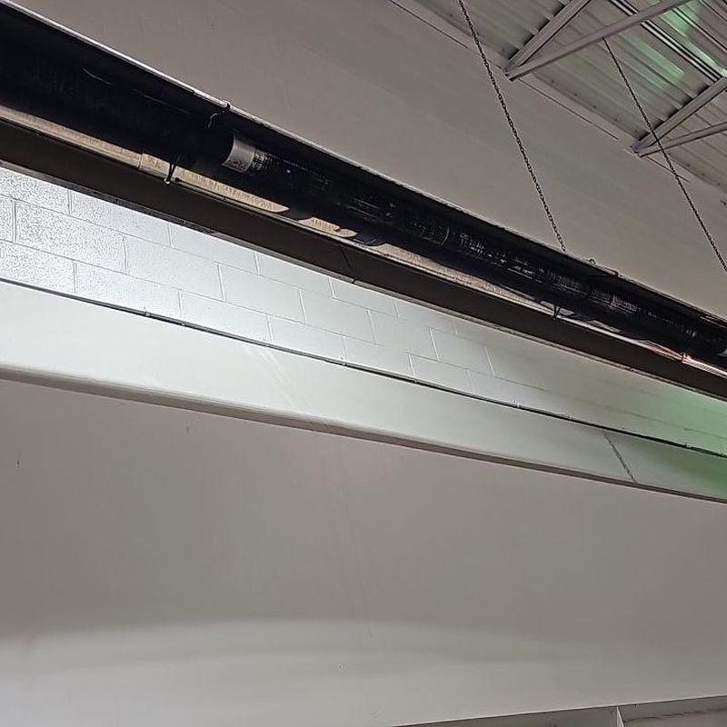 EPDM flat roof with compromised seams and flashing EPDM flat roof with compromised seams and flashing