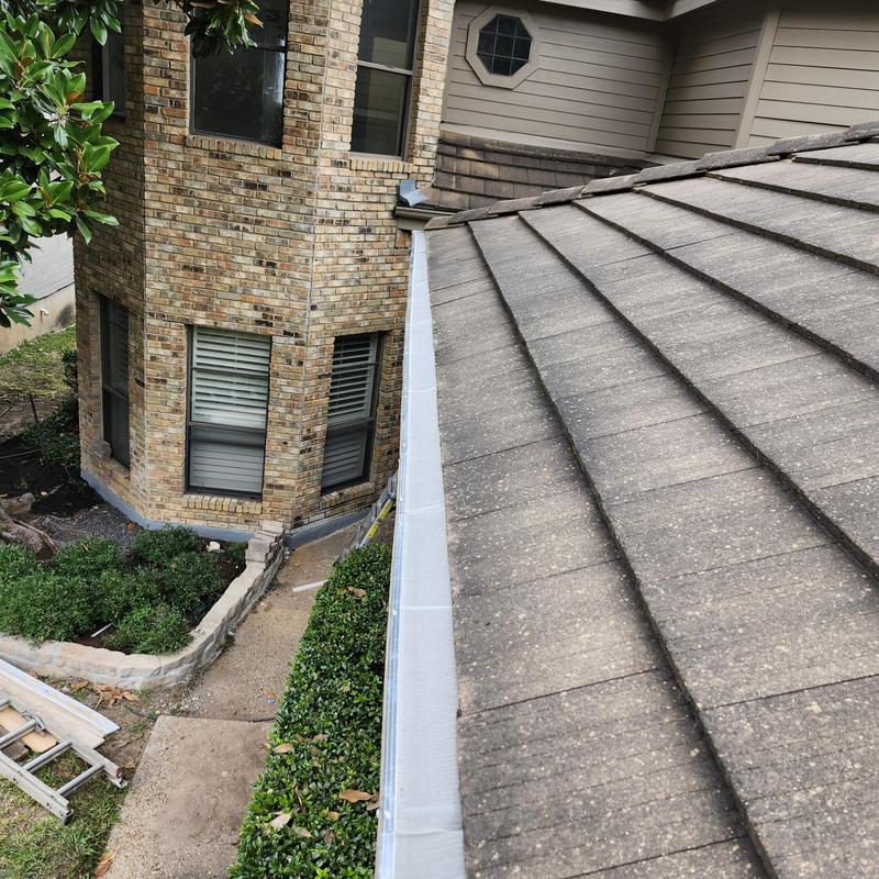 Concrete tile roof with new ice and water shield