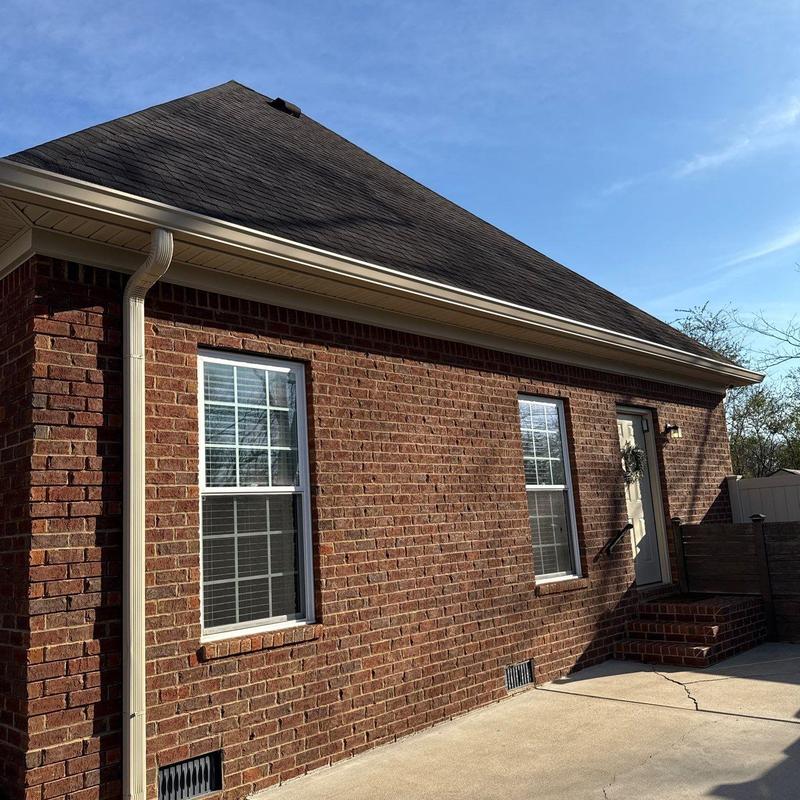 Asphalt shingle roof with storm damage inspection in Murfreesboro