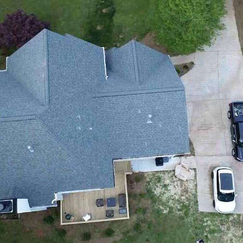 Asphalt roof replacement on residential home in Acworth