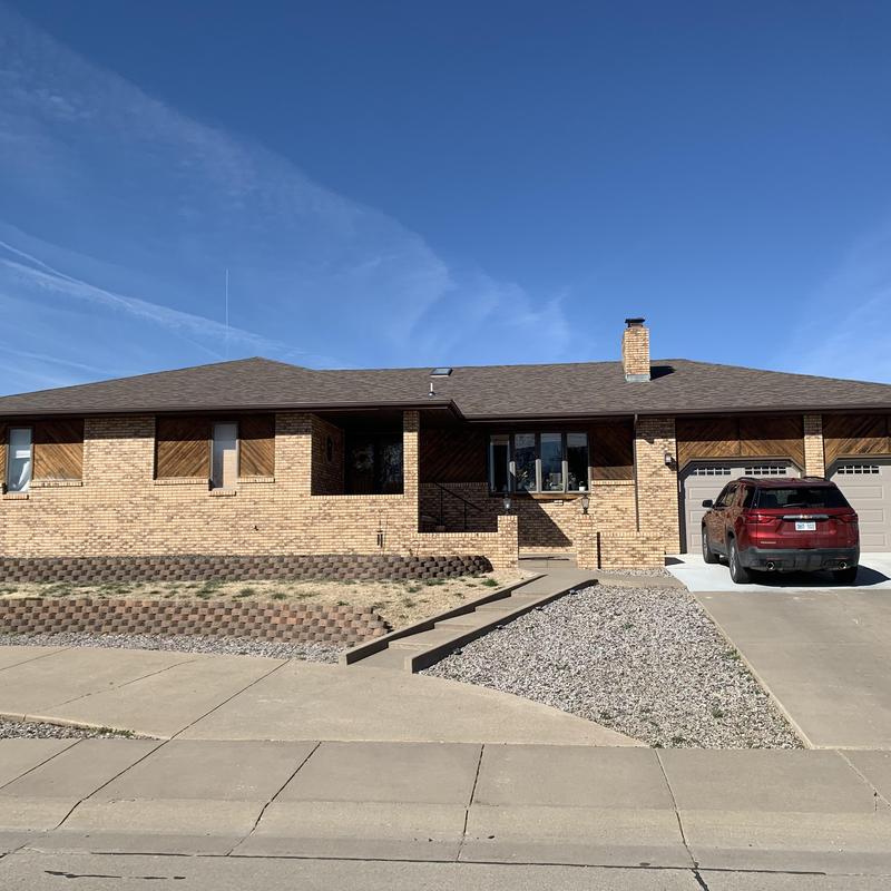 Malarkey Vista shingles on residential roof in Hays, KS Malarkey Vista shingles on residential roof in Hays, KS