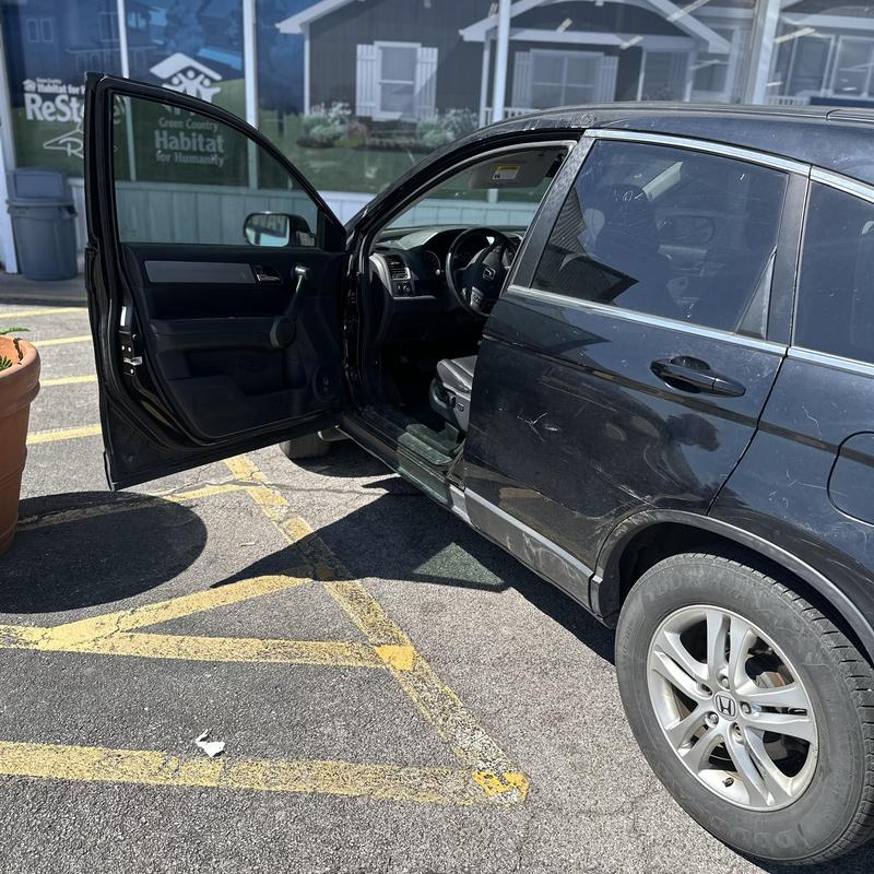 Honda CRV door lock with keys locked inside