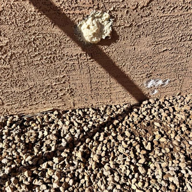 PVC drain wall patch with foam insulation in Gilbert PVC drain wall patch with foam insulation in Gilbert