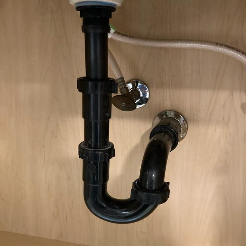 Bathroom sink ORB push-to-stop drain assembly