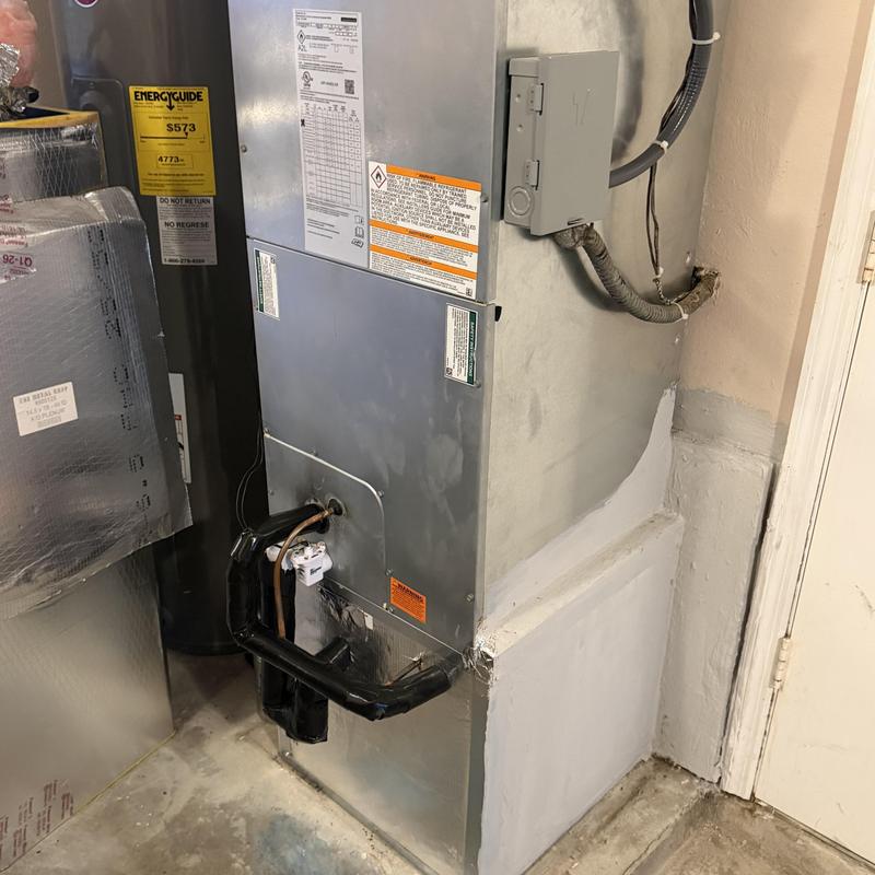 Trane 16 SEER heating and air conditioning unit