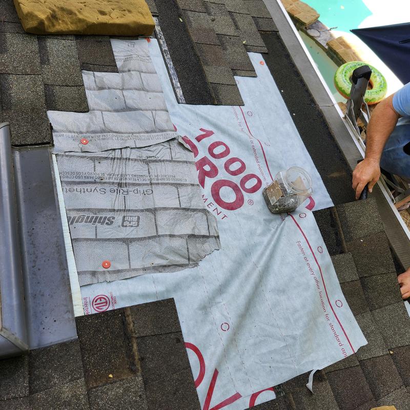 GAF Weatherwood shingles and underlayment installation GAF Weatherwood shingles and underlayment installation