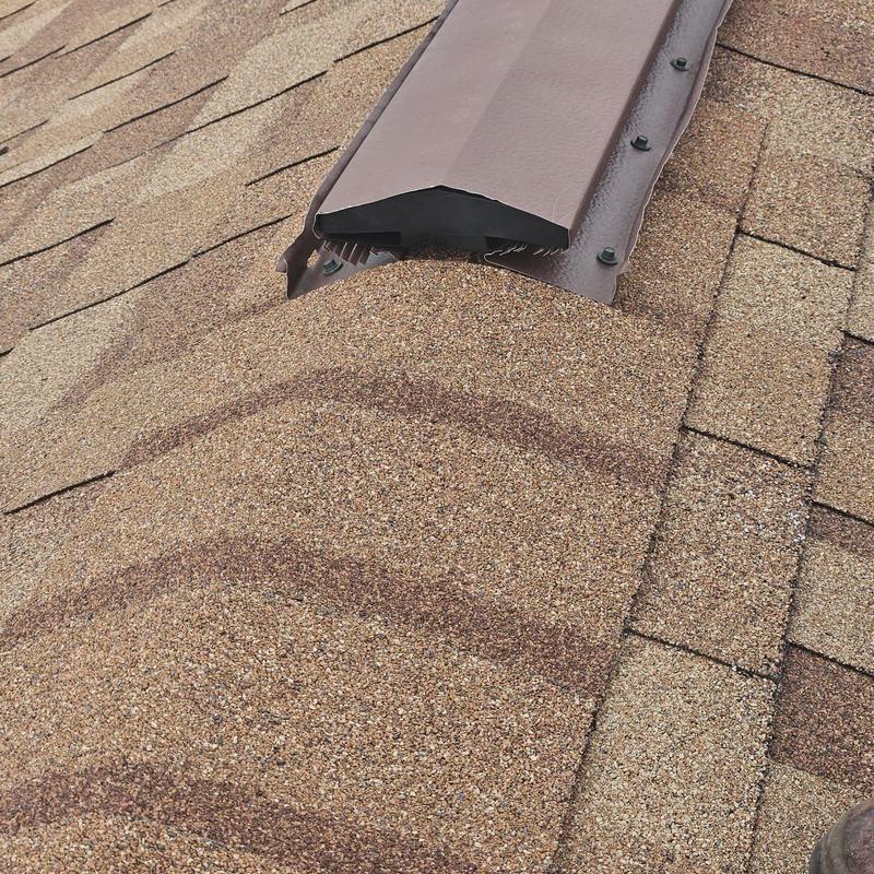 Shingle roof and ridge vent repair on Cape Coral home