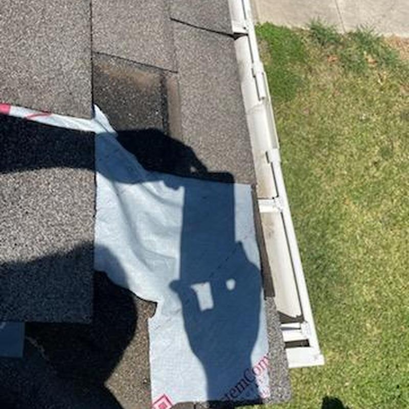 GAF weather gray shingle and underlayment installation