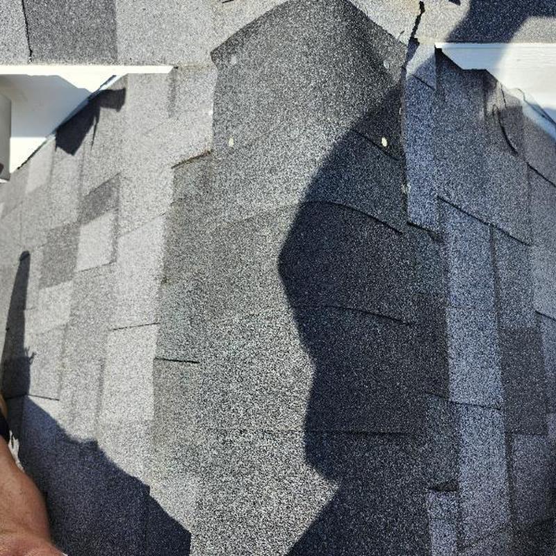 GAF 30-year shingles installed over synthetic underlayment