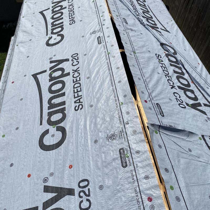 Synthetic roofing underlayment installation on shed roof