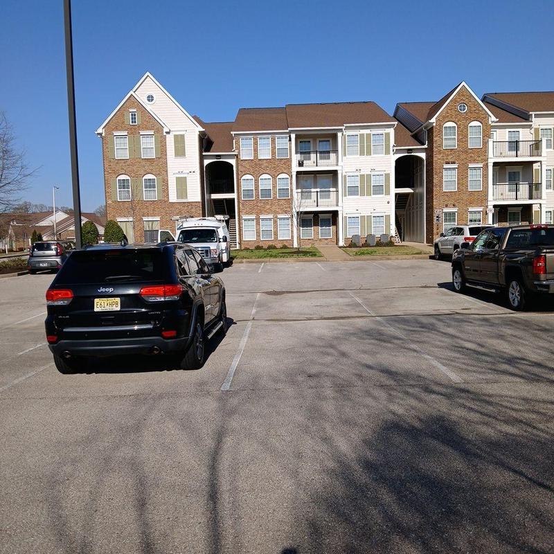 Asphalt shingle roof on Irene Apartments, Collierville