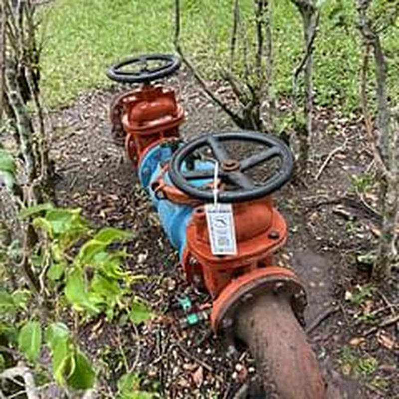 4-inch backflow prevention device with control valves 4-inch backflow prevention device with control valves