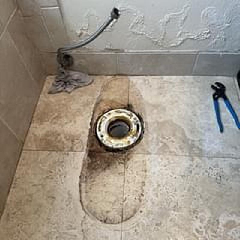 Toilet flange and water supply line inspection and prep