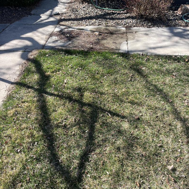 Main water line leak at yard near meter