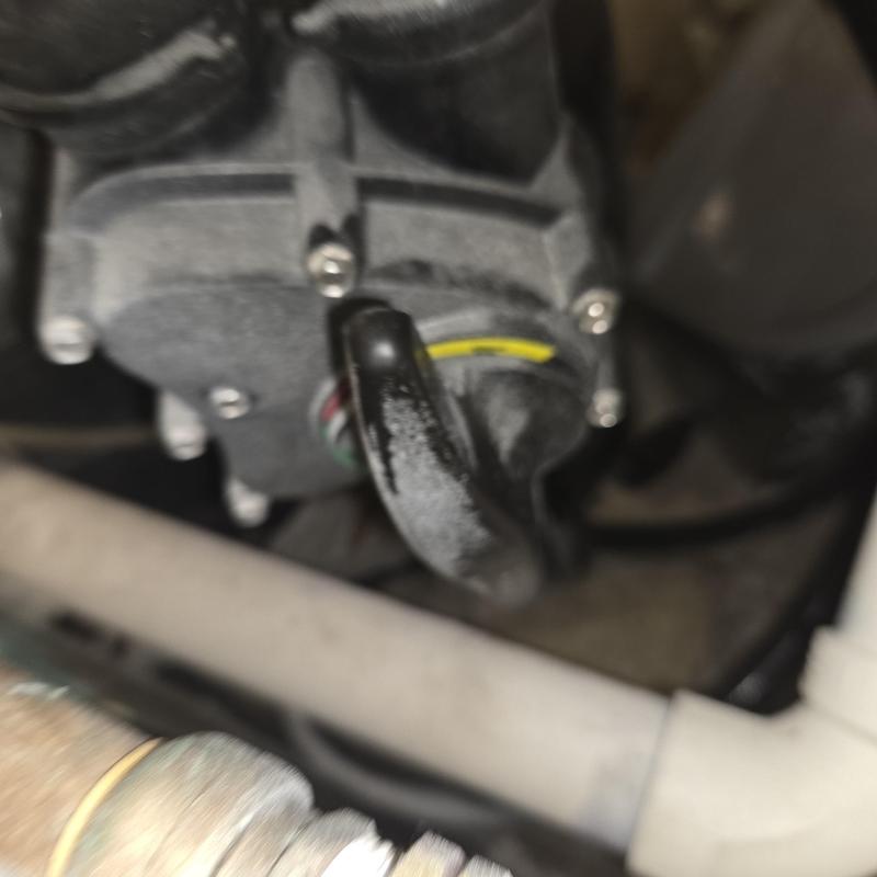 Water softener bypass valve in kitchen system