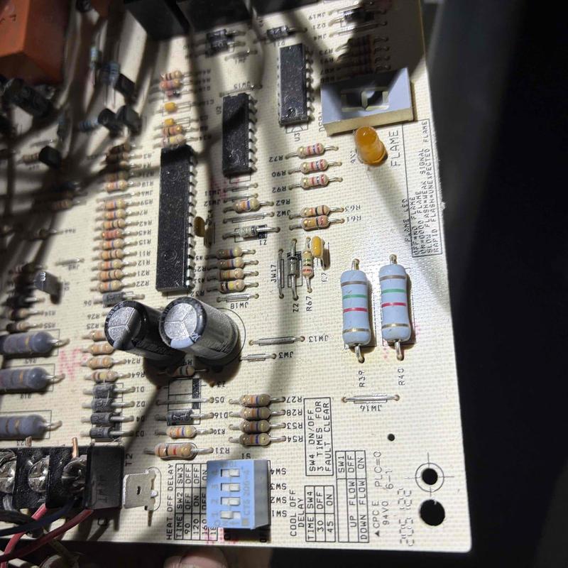 Control board circuit for blower motor system