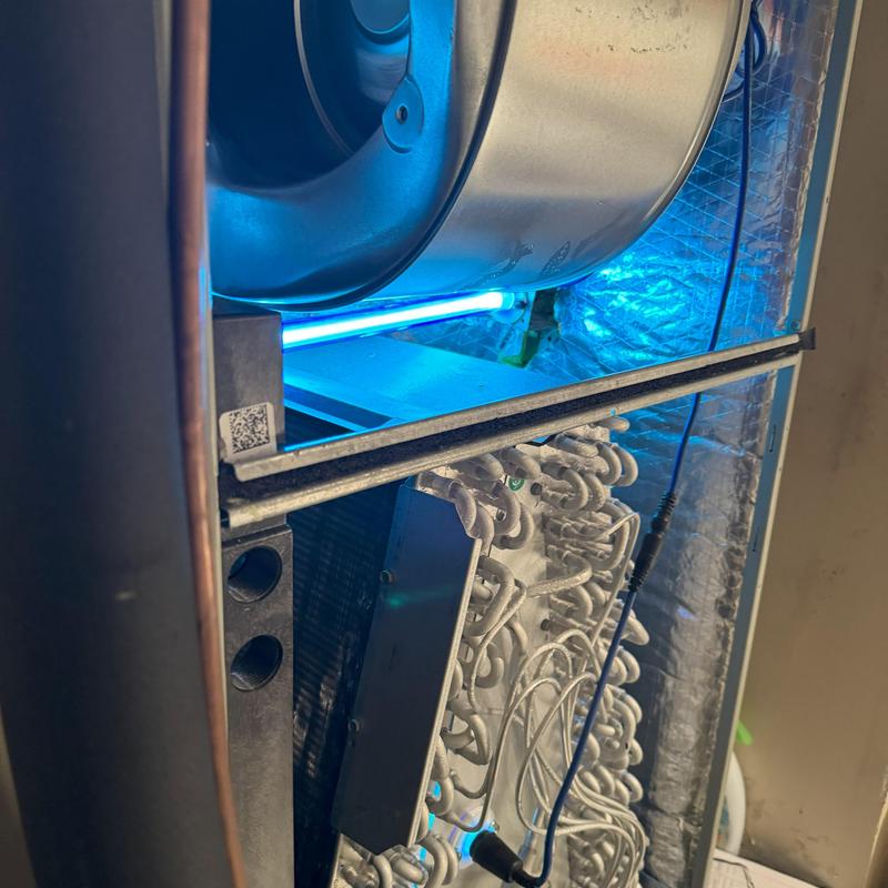 UV light system inside HVAC unit in Port St Lucie