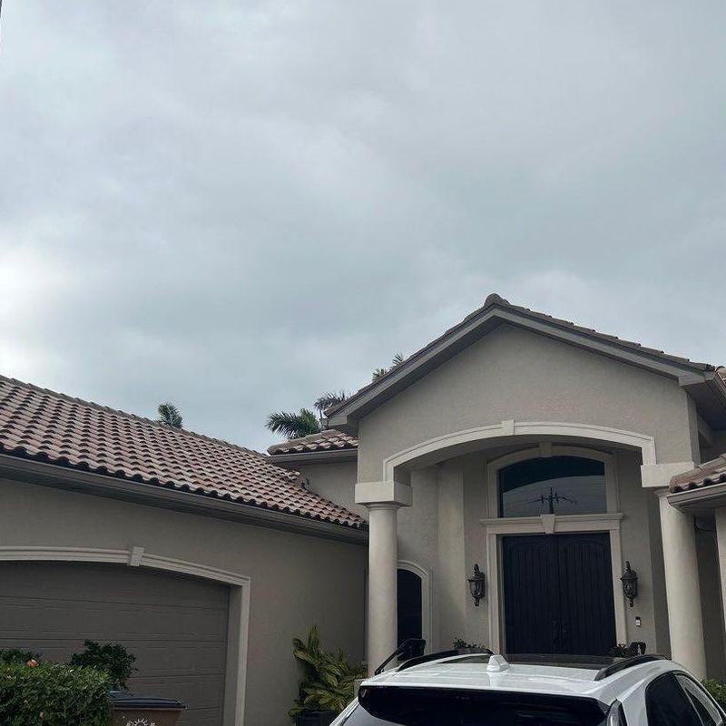 Concrete tile roof with Westlake Newpoint tiles