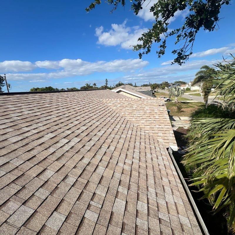 Duration Designer Series shingle roof with Polyglass underlayment