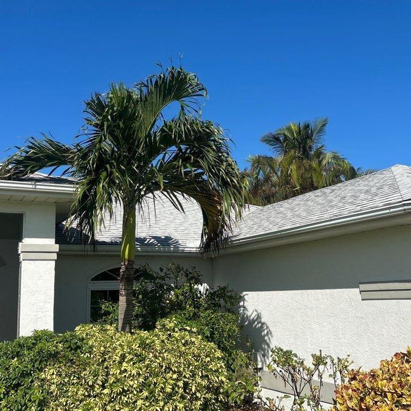 Shingle roof with upgraded materials in Cape Coral, FL