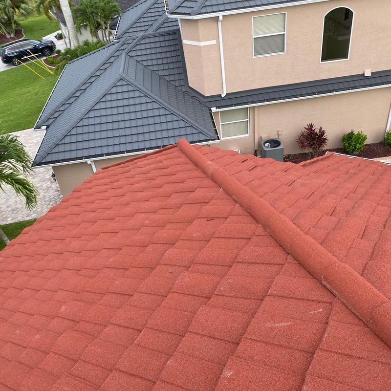 Unified Steel stonecoated steel roof system in Cape Coral