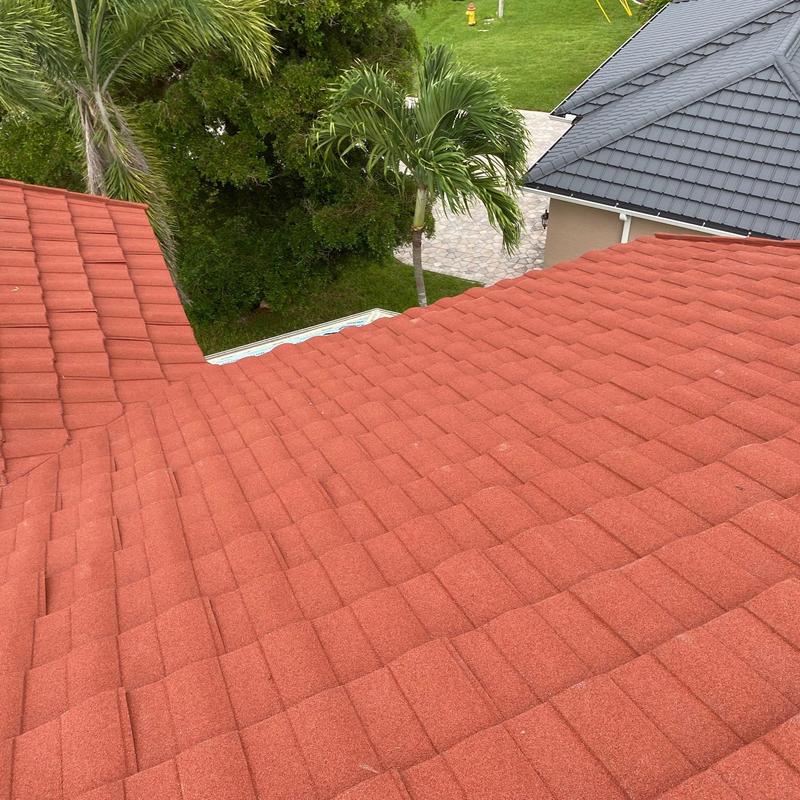 Unified Steel stonecoated steel roof system in Cape Coral