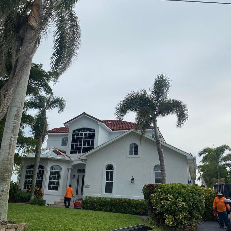 Unified Steel stonecoated steel roof system installation Cape Coral