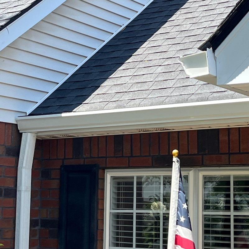 Asphalt shingle roof inspection for hail damage