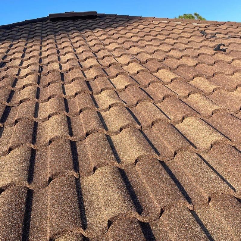 Stonecoated steel roof tiles with installation issues