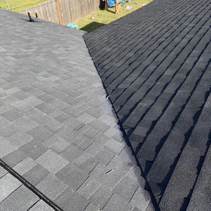 Onyx black Owens Corning architectural shingles roof