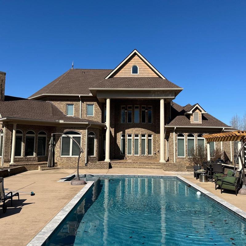 GAF Timberline HDZ asphalt shingle roof on home